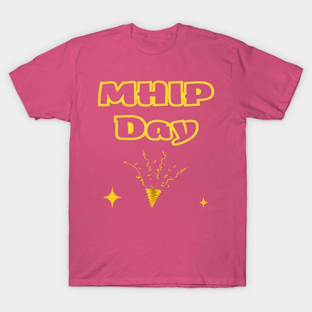 Indian Festivals - MHIP Day T-Shirt by Bharat Parv